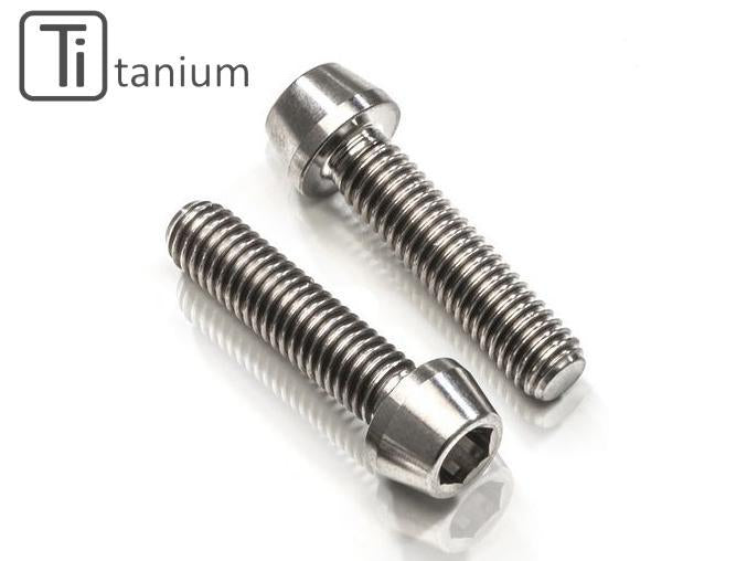 KV439X - CNC RACING MV Agusta Brutale / Dragster Titanium Handlebar Clamp Bolts (M8x25) – Accessories in the Motoraider Motorcycle Aftermarket Accessories and Parts Online Shop
