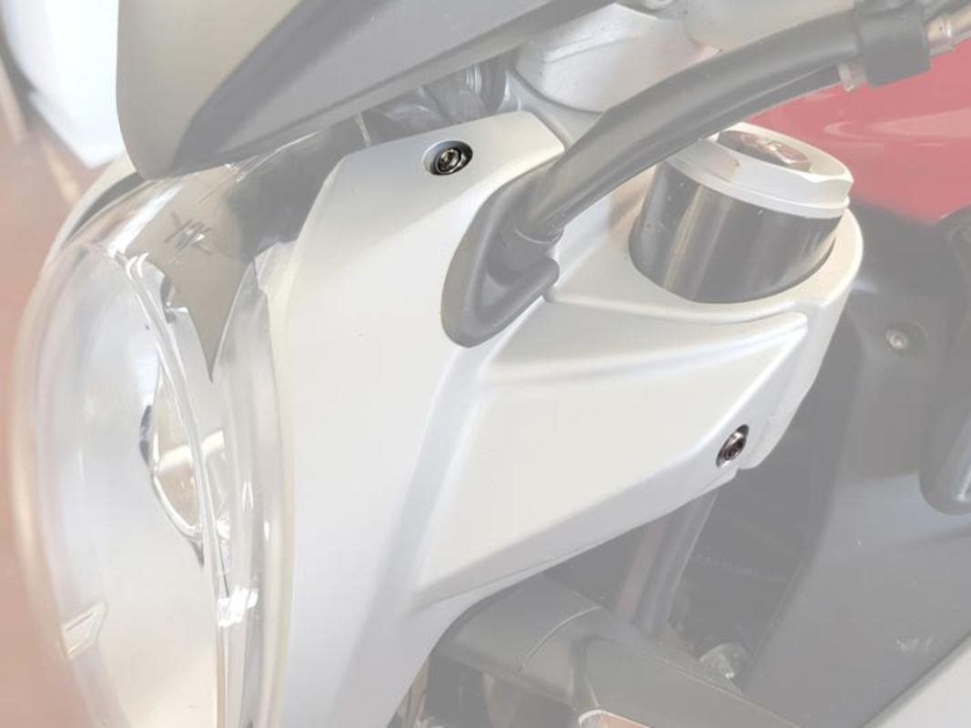 KV440X - CNC RACING MV Agusta Brutale / Dragster Titanium Headlight Bolts – Accessories in the Motoraider Motorcycle Aftermarket Accessories and Parts Online Shop
