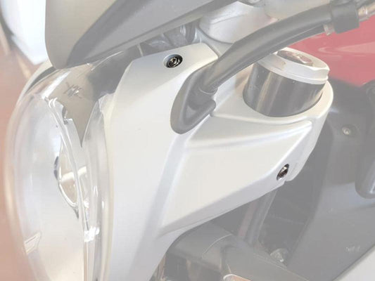 KV440X - CNC RACING MV Agusta Brutale / Dragster Titanium Headlight Bolts – Accessories in the Motoraider Motorcycle Aftermarket Accessories and Parts Online Shop