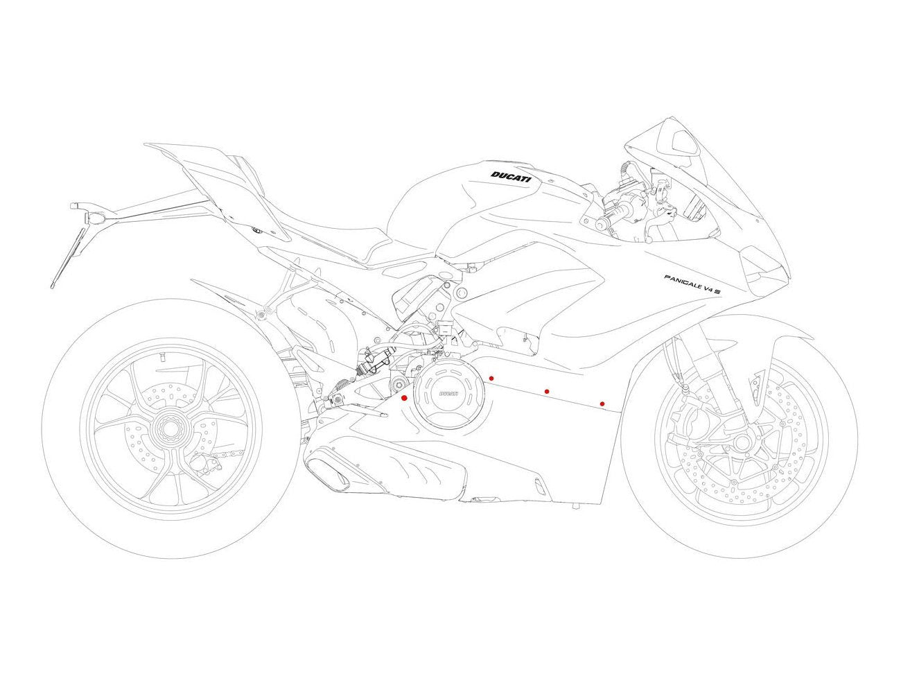 KV441 - CNC RACING Ducati Panigale V4 (18/24) Fairing Screws – Accessories in the Motoraider Motorcycle Aftermarket Accessories and Parts Online Shop