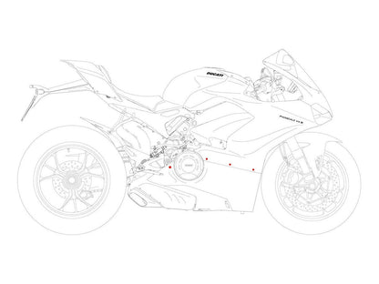 KV441 - CNC RACING Ducati Panigale V4 (18/24) Fairing Screws – Accessories in the Motoraider Motorcycle Aftermarket Accessories and Parts Online Shop