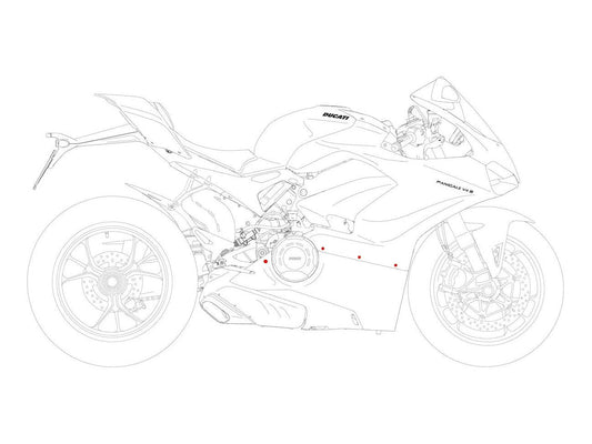 KV441 - CNC RACING Ducati Panigale V4 (18/24) Fairing Screws – Accessories in the Motoraider Motorcycle Aftermarket Accessories and Parts Online Shop