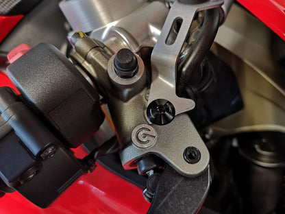 KV443X - CNC RACING Ducati / Aprilia Titanium Front Brake/Clutch Fluid Tank Bracket Screw – Accessories in the Motoraider Motorcycle Aftermarket Accessories and Parts Online Shop