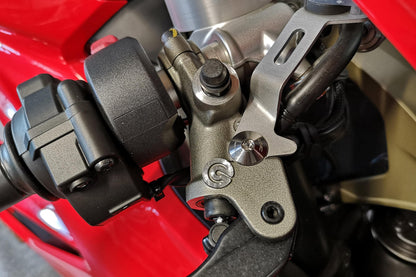 KV443X - CNC RACING Ducati / Aprilia Titanium Front Brake/Clutch Fluid Tank Bracket Screw – Accessories in the Motoraider Motorcycle Aftermarket Accessories and Parts Online Shop