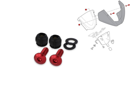 KV479 - CNC RACING Ducati Monster 950 (2021+) Wind Screen Screws – Accessories in the Motoraider Motorcycle Aftermarket Accessories and Parts Online Shop