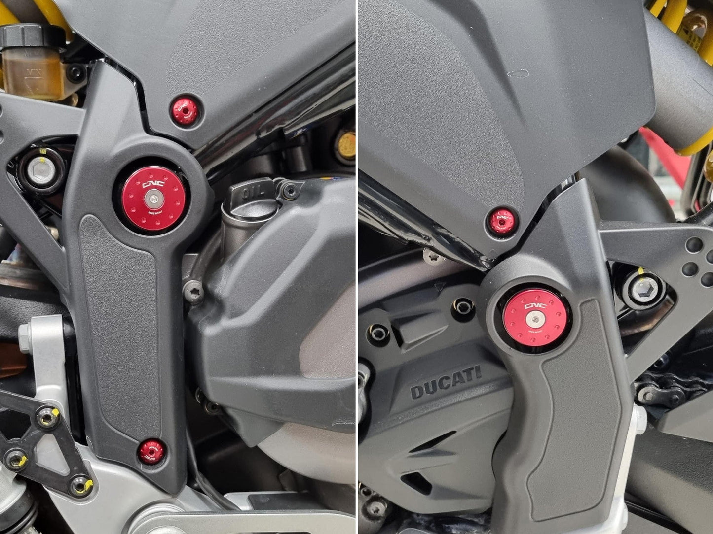 KV480 - CNC RACING Ducati DesertX (2022+) Frame Side Panels Screws – Accessories in the Motoraider Motorcycle Aftermarket Accessories and Parts Online Shop