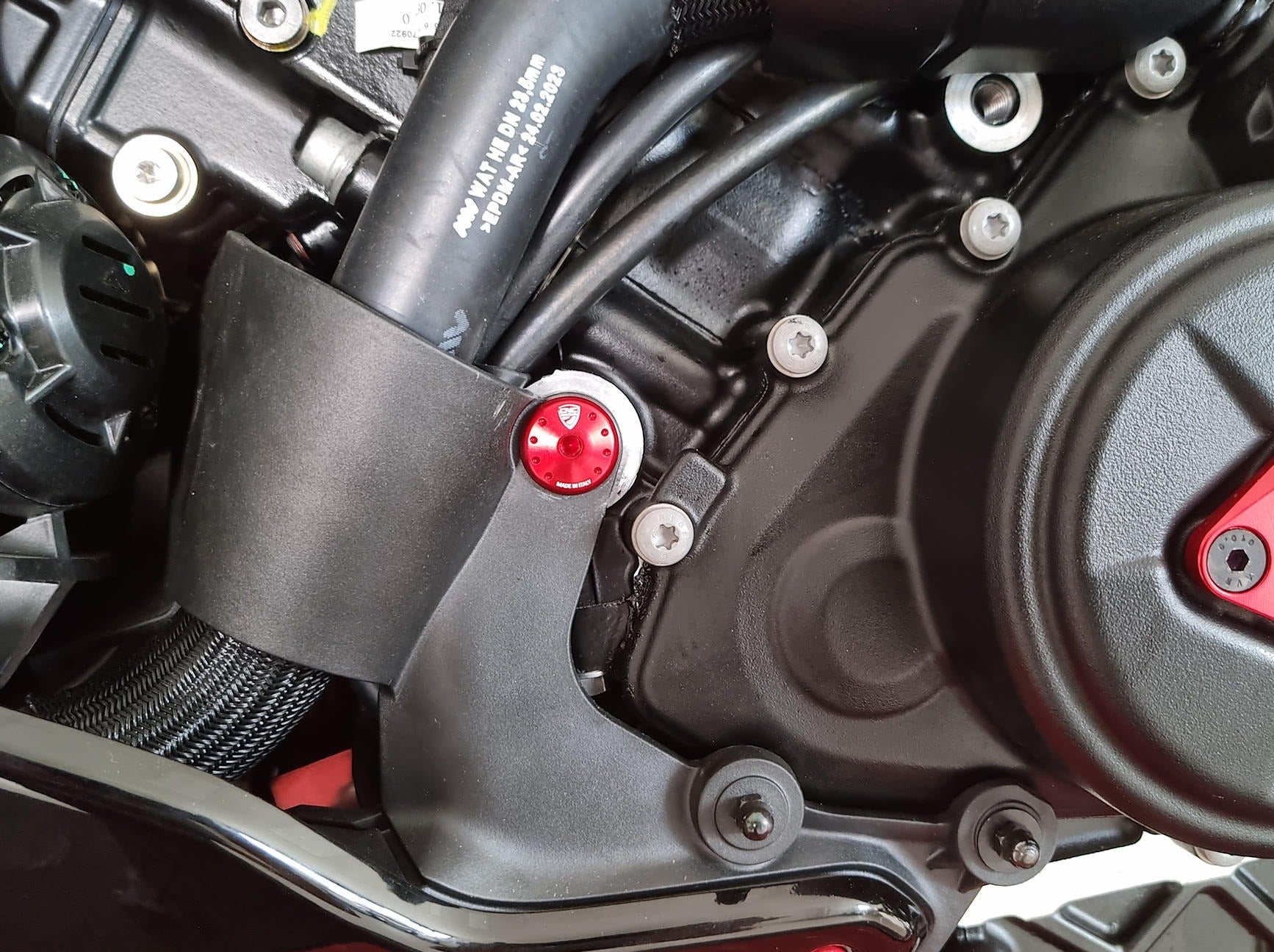 KV481 - CNC RACING Ducati Diavel V4 (2023+) Belly Pan Support Screw (left side) – Accessories in the Motoraider Motorcycle Aftermarket Accessories and Parts Online Shop