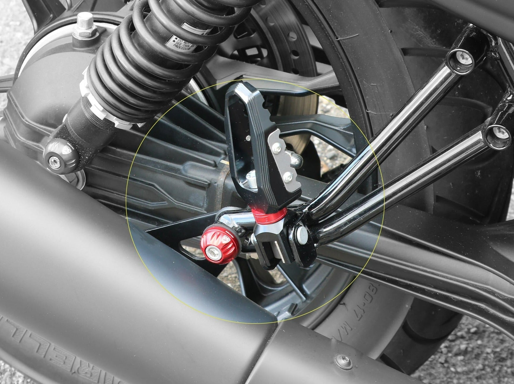 CNC RACING KV905 Moto Guzzi V7 Stone (2019+) Silencer Bracket Collar Screw – Accessories in the Motoraider Motorcycle Aftermarket Accessories and Parts Online Shop