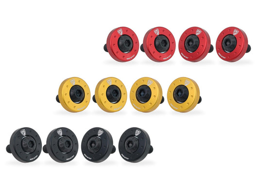 CNC RACING KV907 Moto Guzzi Cylinder Head Cover Collars Screws – Accessories in the Motoraider Motorcycle Aftermarket Accessories and Parts Online Shop