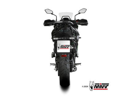 MIVV K.059 KAWASAKI VERSYS 650 ( 2024+ ) Full System Exhaust "Oval" (black + carbon cap; approved) – Accessories in the 2WheelsHero Motorcycle Aftermarket Accessories and Parts Online Shop