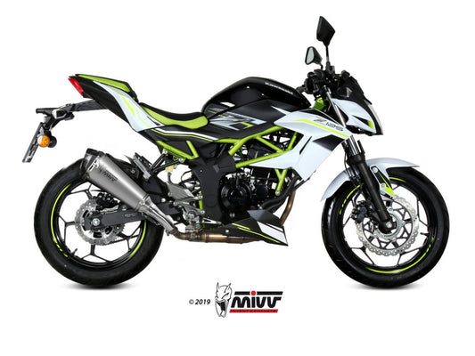 MIVV K.048 KAWASAKI Z 125 ( 2019+ ) Slip-on Exhaust "Delta Race" (stainless steel; approved) – Accessories in the 2WheelsHero Motorcycle Aftermarket Accessories and Parts Online Shop