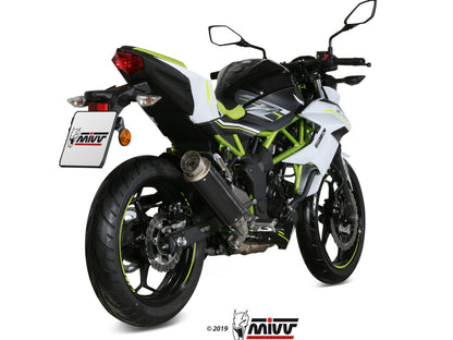 MIVV K.048 KAWASAKI Z 125 ( 2019+ ) Slip-on Exhaust "GP Pro" (black; approved) – Accessories in the 2WheelsHero Motorcycle Aftermarket Accessories and Parts Online Shop