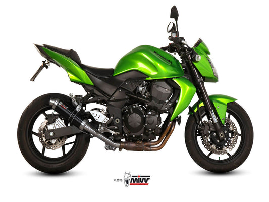 MIVV K.018 KAWASAKI Z 750 ( 2007 / 14 ) Slip On Exhaust "GP" (black; approved) – Accessories in the 2WheelsHero Motorcycle Aftermarket Accessories and Parts Online Shop