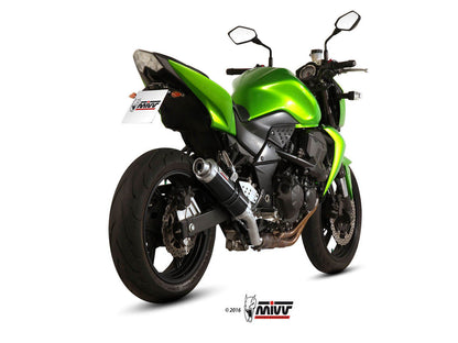 MIVV K.018 KAWASAKI Z 750 ( 2007 / 14 ) Slip On Exhaust "GP" (black; approved) – Accessories in the 2WheelsHero Motorcycle Aftermarket Accessories and Parts Online Shop