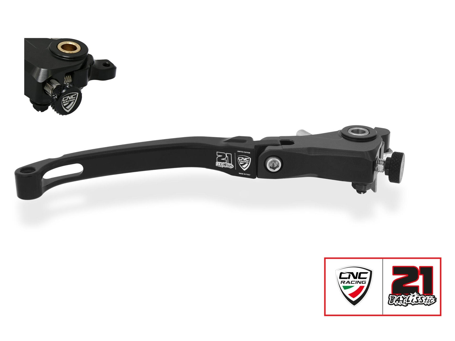 LBR04TB - CNC RACING Folding Brake Lever (Troy Bayliss limited edition) – Accessories in the Motoraider Motorcycle Aftermarket Accessories and Parts Online Shop