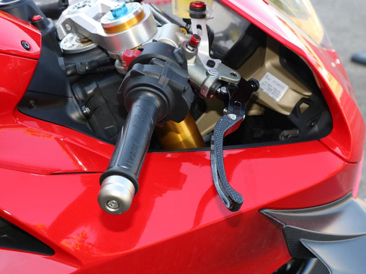 LBR04 - CNC RACING Ducati / MV Agusta Carbon Folding Brake Lever – Accessories in the Motoraider Motorcycle Aftermarket Accessories and Parts Online Shop