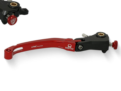 LBR04PR - CNC RACING Ducati / MV Agusta Folding Brake Lever (Pramac Racing Limited Edition) – Accessories in the Motoraider Motorcycle Aftermarket Accessories and Parts Online Shop
