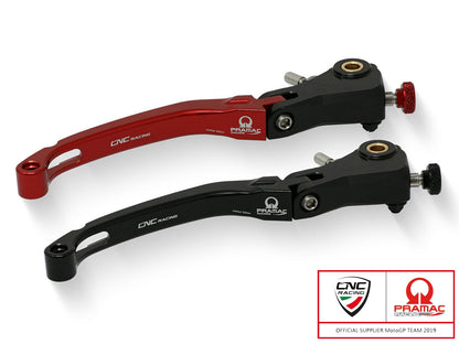 LBR20PR - CNC RACING Aprilia Folding Brake Lever (Pramac Racing Limited Edition) – Accessories in the Motoraider Motorcycle Aftermarket Accessories and Parts Online Shop