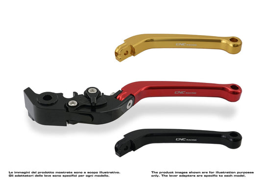 LCF48 - CNC RACING Ducati DesertX / Scrambler Clutch Lever (Long Folding 180 mm) – Accessories in the Motoraider Motorcycle Aftermarket Accessories and Parts Online Shop
