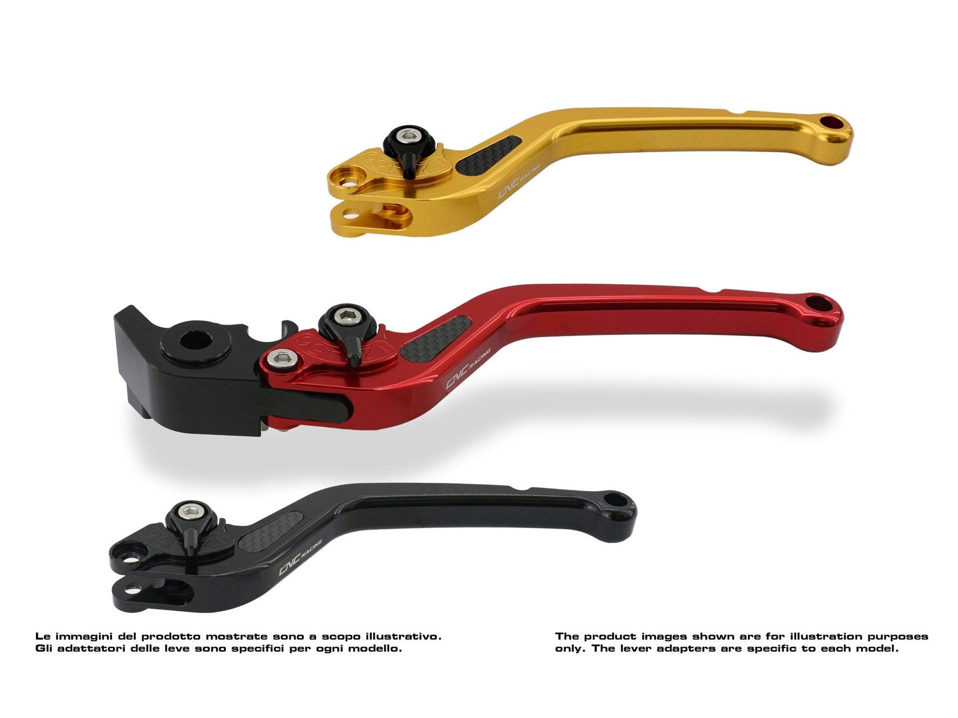 LCL48 - CNC RACING Ducati DesertX / Scrambler Clutch Lever (Long 180 mm) – Accessories in the Motoraider Motorcycle Aftermarket Accessories and Parts Online Shop