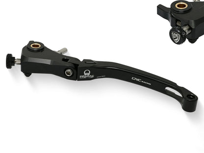 LCR12PR - CNC RACING Ducati / Aprilia / MV Agusta Folding Clutch Lever (Pramac edition) – Accessories in the Motoraider Motorcycle Aftermarket Accessories and Parts Online Shop
