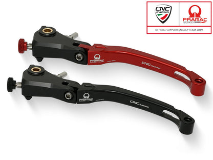 LCR12PR - CNC RACING Ducati / Aprilia / MV Agusta Folding Clutch Lever (Pramac edition) – Accessories in the Motoraider Motorcycle Aftermarket Accessories and Parts Online Shop