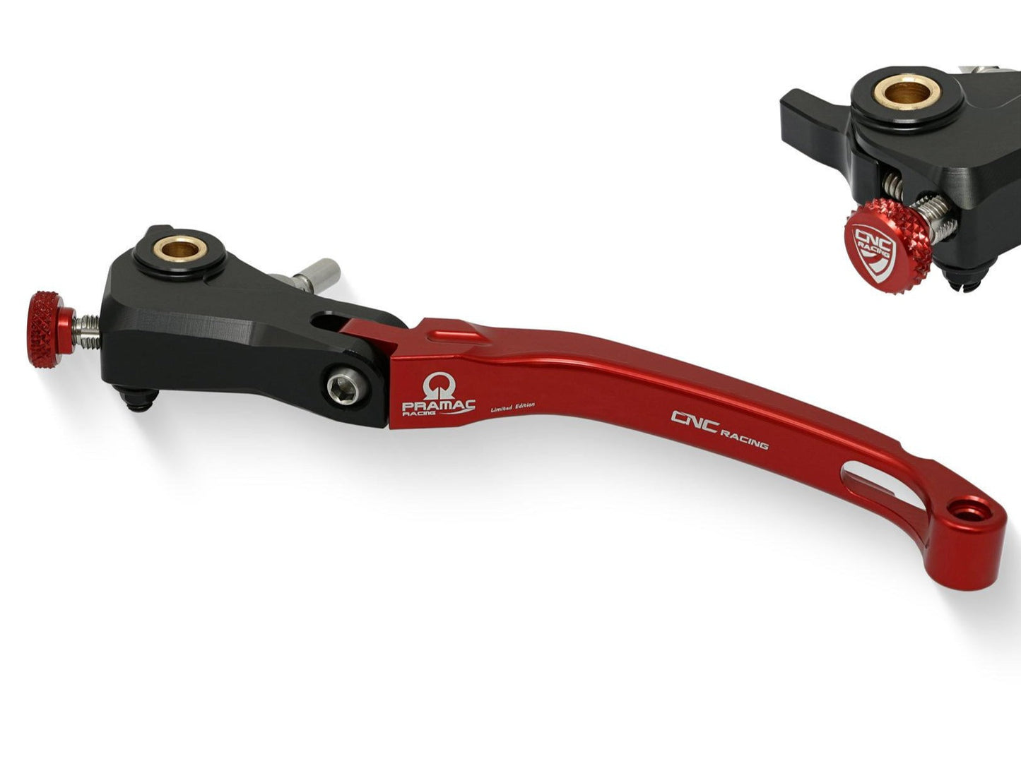 LCR49PR - CNC RACING Ducati Diavel V4 / Multistrada V4 (2021+) Folding Clutch Lever (Pramac edition) – Accessories in the Motoraider Motorcycle Aftermarket Accessories and Parts Online Shop