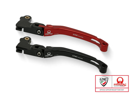 LCR33PR - CNC RACING Aprilia Folding Clutch Lever (Pramac Racing Limited Edition) – Accessories in the Motoraider Motorcycle Aftermarket Accessories and Parts Online Shop