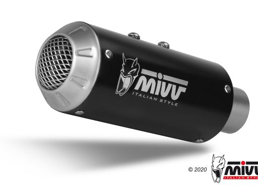 MIVV Y.075 YAMAHA XSR 125 (2022 -) Full System Exhaust "MK3" (Black; not approved) – Accessories in the 2WheelsHero Motorcycle Aftermarket Accessories and Parts Online Shop