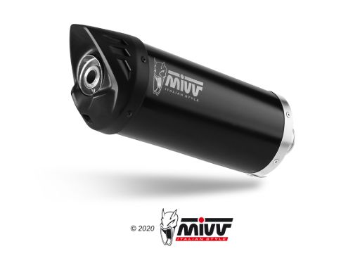 MIVV MV.YA.0002 YAMAHA X-MAX 125 (2017 - 2020) Full System Exhaust "MOVER" (Black; approved) – Accessories in the 2WheelsHero Motorcycle Aftermarket Accessories and Parts Online Shop