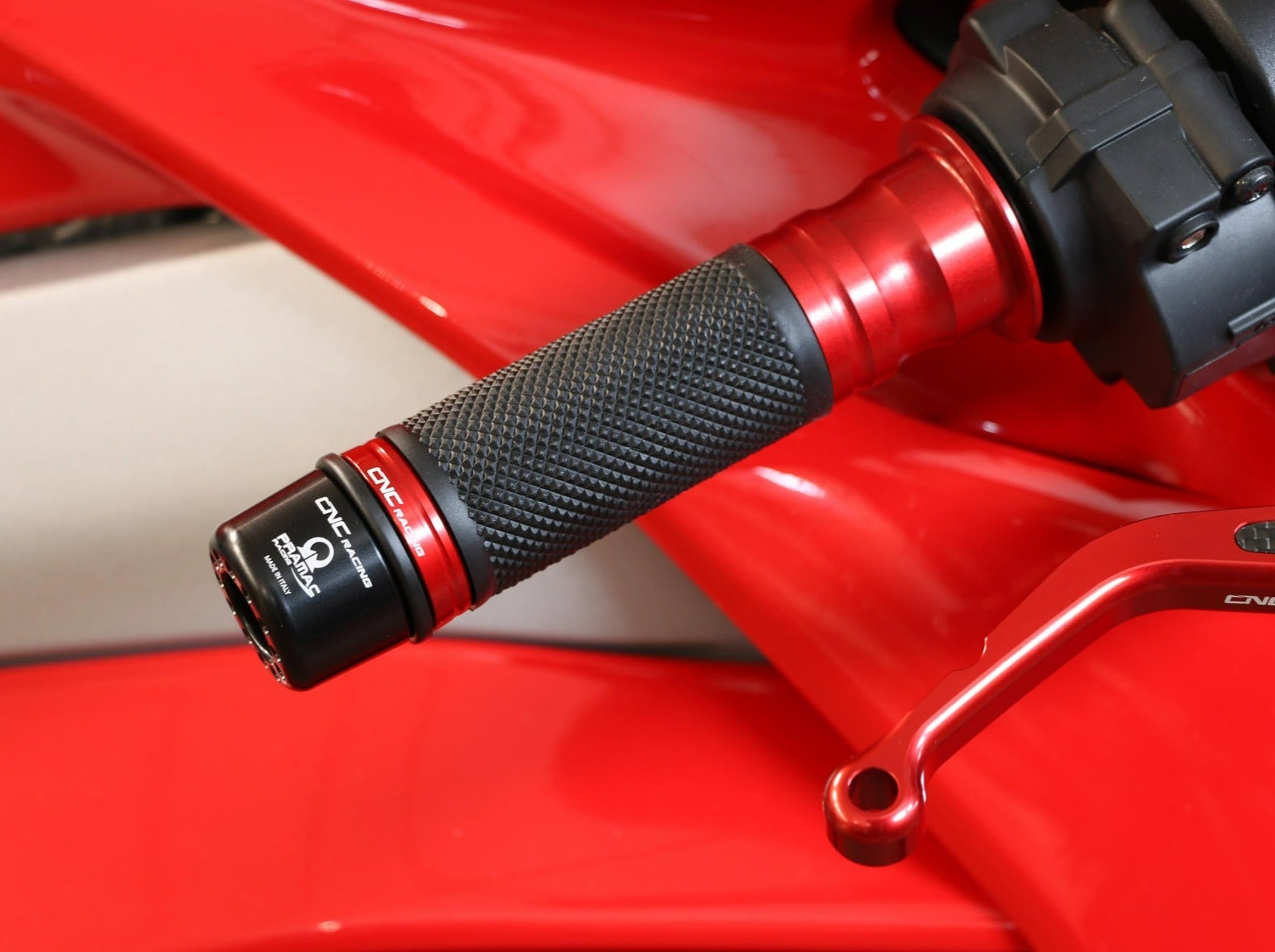 MP105 - CNC RACING Universal Handlebar Grips "Evo" – Accessories in the Motoraider Motorcycle Aftermarket Accessories and Parts Online Shop