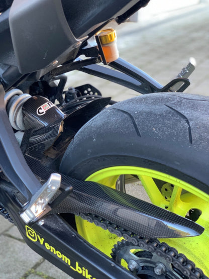 CARBON2RACE Yamaha MT-07 (2014+) Carbon Rear Hugger (with chain cover) – Accessories in the 2WheelsHero Motorcycle Aftermarket Accessories and Parts Online Shop
