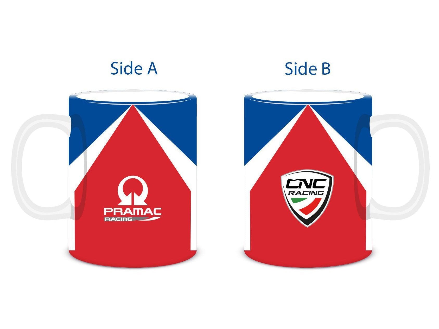 CNC RACING Pramac Racing Ceramic Mug – Merc. in the Motoraider Motorcycle Aftermarket Accessories and Parts Online Shop