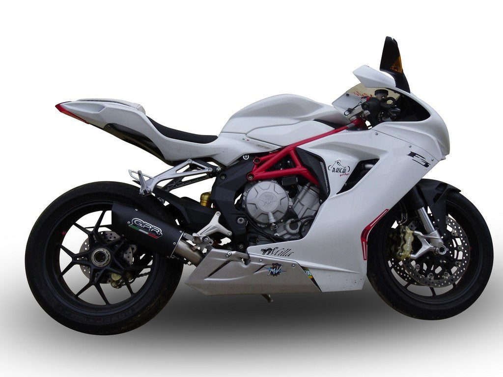 GPR MV Agusta F3 675/800 (12/17) Slip-on Exhaust "Furore Nero" (EU homologated) – Accessories in the 2WheelsHero Motorcycle Aftermarket Accessories and Parts Online Shop