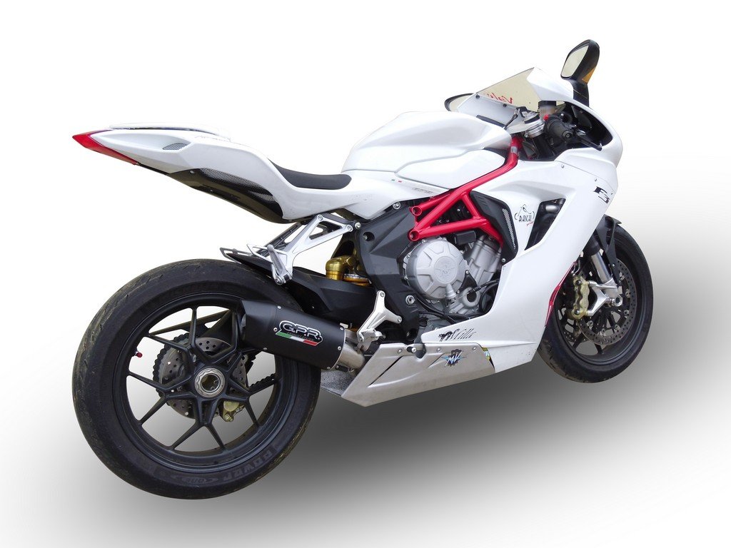 GPR MV Agusta F3 675/800 (12/17) Slip-on Exhaust "Furore Nero" (EU homologated) – Accessories in the 2WheelsHero Motorcycle Aftermarket Accessories and Parts Online Shop