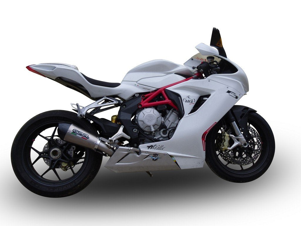 GPR MV Agusta F3 675 / 800 (17/20 E4) Slip-on Exhaust "GPE Anniversary Titanium" – Accessories in the 2WheelsHero Motorcycle Aftermarket Accessories and Parts Online Shop