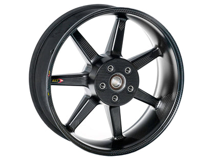 BST Aprilia RSV4 / Tuono V4 (2009+) Rear Carbon Wheel "MAMBA 7 TEK" (6" x 17") – Accessories in the Motoraider Motorcycle Aftermarket Accessories and Parts Online Shop
