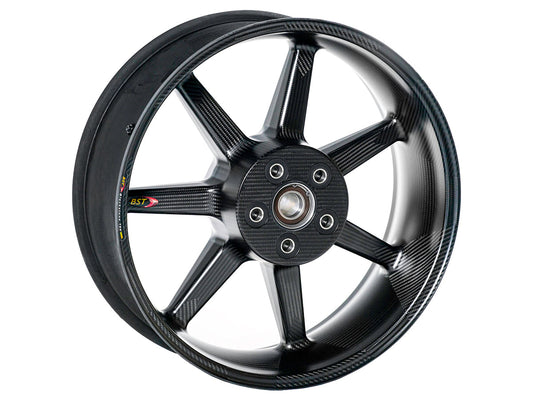 BST Aprilia RSV4 / Tuono V4 (2009+) Rear Carbon Wheel "MAMBA 7 TEK" (6" x 17") – Accessories in the Motoraider Motorcycle Aftermarket Accessories and Parts Online Shop