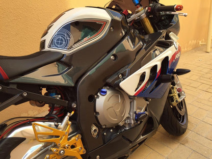 CARBON2RACE BMW S1000RR (09/11) Carbon Frame Covers – Accessories in the 2WheelsHero Motorcycle Aftermarket Accessories and Parts Online Shop