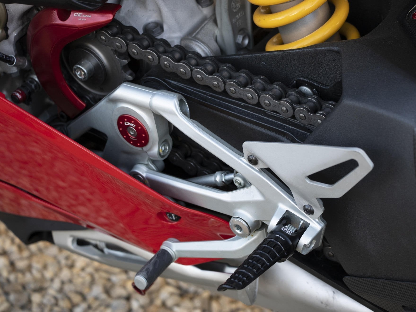 PC124 - CNC RACING Ducati Panigale / Streetfighter Footpegs (passenger) – Accessories in the Motoraider Motorcycle Aftermarket Accessories and Parts Online Shop