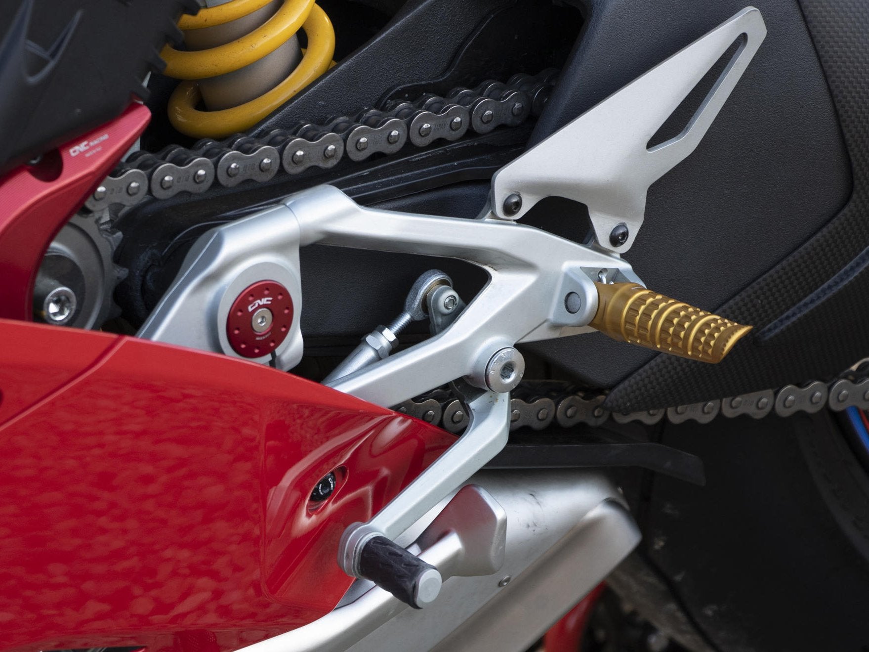 PC124 - CNC RACING Ducati Footpegs (pilot) – Accessories in the Motoraider Motorcycle Aftermarket Accessories and Parts Online Shop