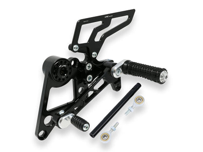 PE100 - CNC RACING Ducati Monster 1100/696/796 Adjustable Rearset – Accessories in the Motoraider Motorcycle Aftermarket Accessories and Parts Online Shop