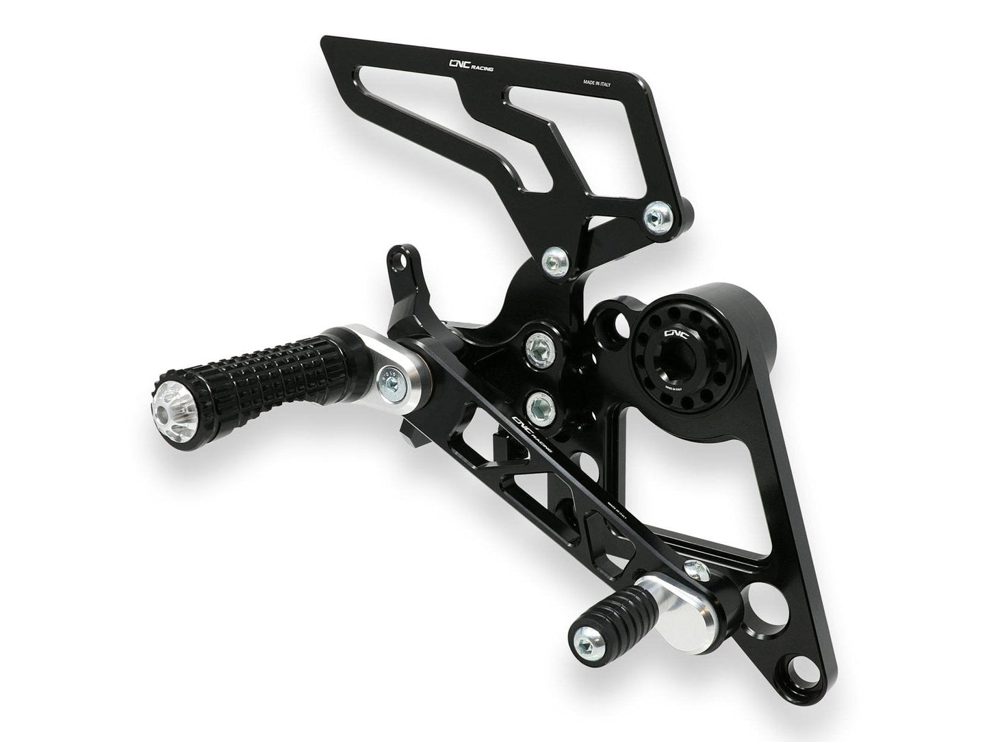 PE100 - CNC RACING Ducati Monster 1100/696/796 Adjustable Rearset – Accessories in the Motoraider Motorcycle Aftermarket Accessories and Parts Online Shop