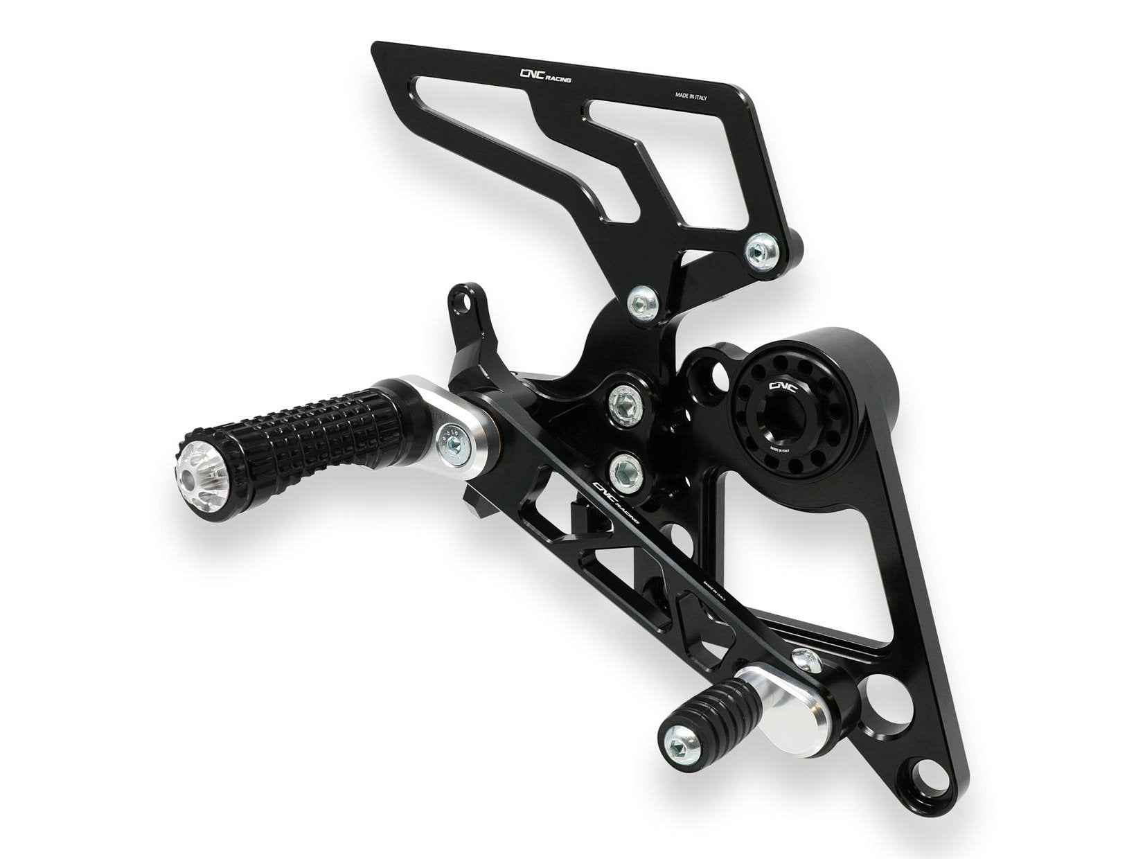 PE100 - CNC RACING Ducati Monster 1100/696/796 Adjustable Rearset – Accessories in the Motoraider Motorcycle Aftermarket Accessories and Parts Online Shop