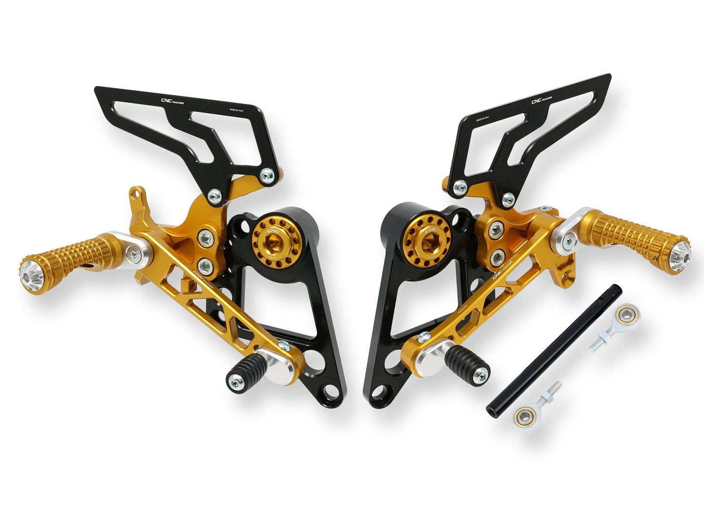 PE100 - CNC RACING Ducati Monster 1100/696/796 Adjustable Rearset – Accessories in the Motoraider Motorcycle Aftermarket Accessories and Parts Online Shop