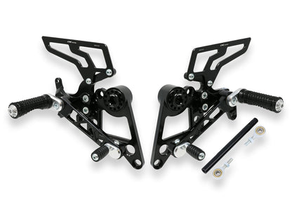 PE160 - CNC RACING Ducati Hypermotard 796/1100/1100 Evo Adjustable Rearset – Accessories in the Motoraider Motorcycle Aftermarket Accessories and Parts Online Shop