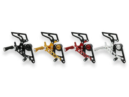 PE160 - CNC RACING Ducati Hypermotard 796/1100/1100 Evo Adjustable Rearset – Accessories in the Motoraider Motorcycle Aftermarket Accessories and Parts Online Shop