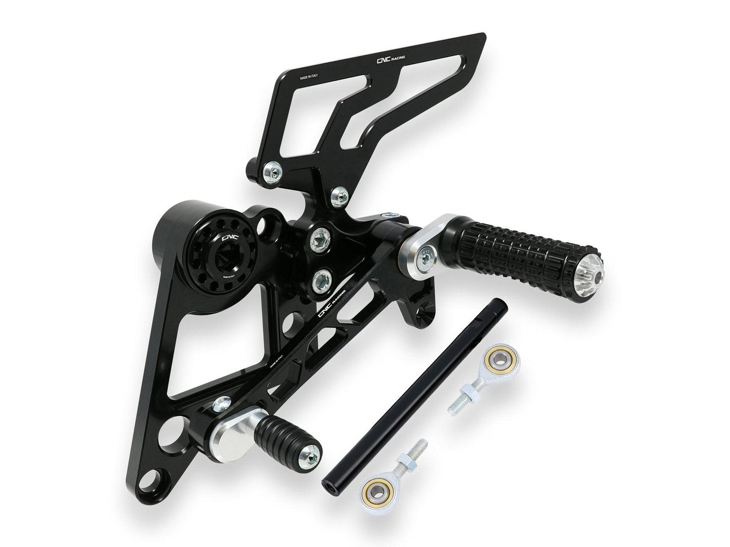 PE160 - CNC RACING Ducati Hypermotard 796/1100/1100 Evo Adjustable Rearset – Accessories in the Motoraider Motorcycle Aftermarket Accessories and Parts Online Shop