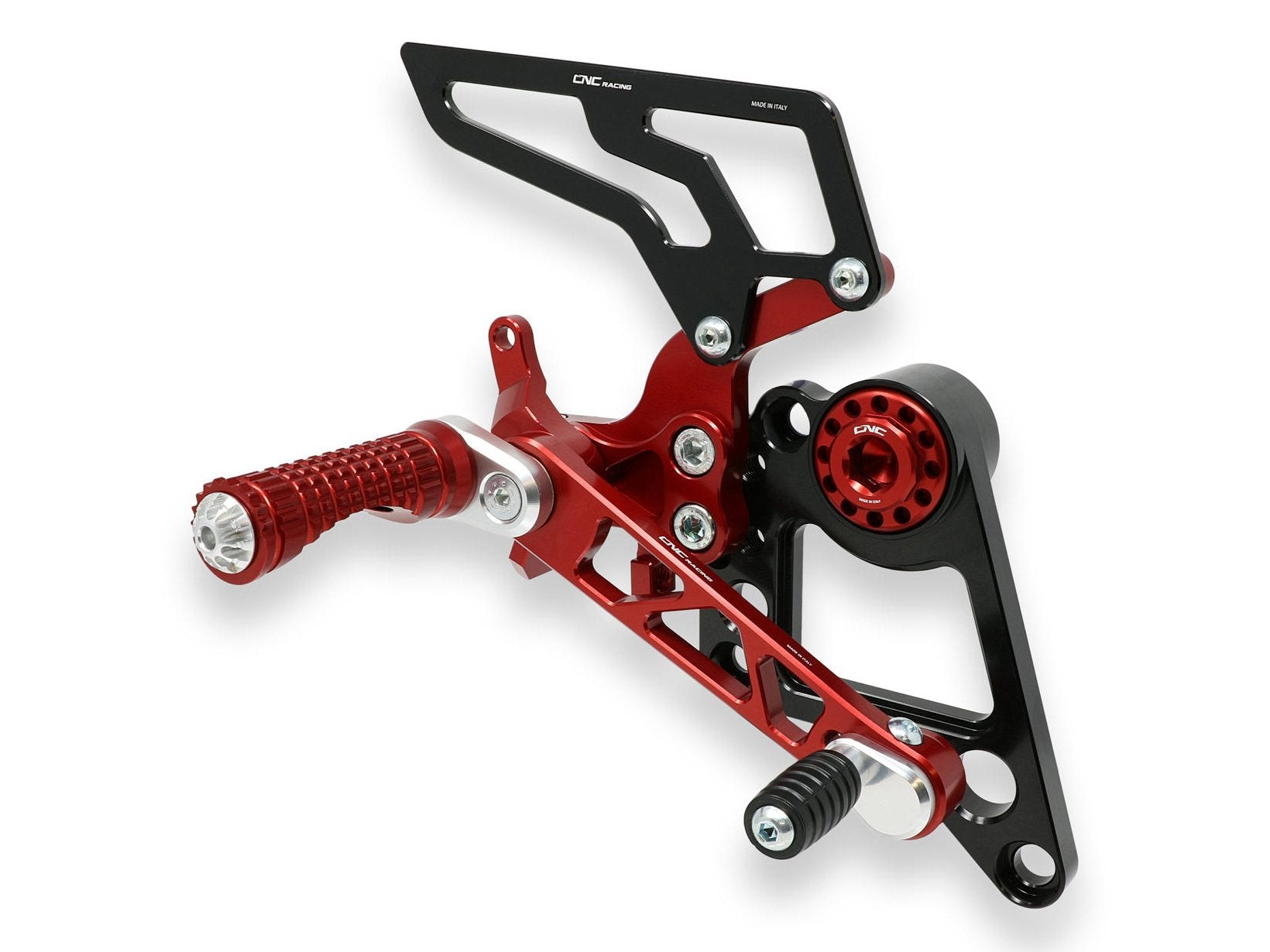 PE160 - CNC RACING Ducati Hypermotard 796/1100/1100 Evo Adjustable Rearset – Accessories in the Motoraider Motorcycle Aftermarket Accessories and Parts Online Shop