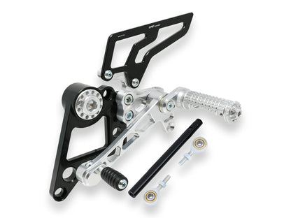 PE160 - CNC RACING Ducati Hypermotard 796/1100/1100 Evo Adjustable Rearset – Accessories in the Motoraider Motorcycle Aftermarket Accessories and Parts Online Shop